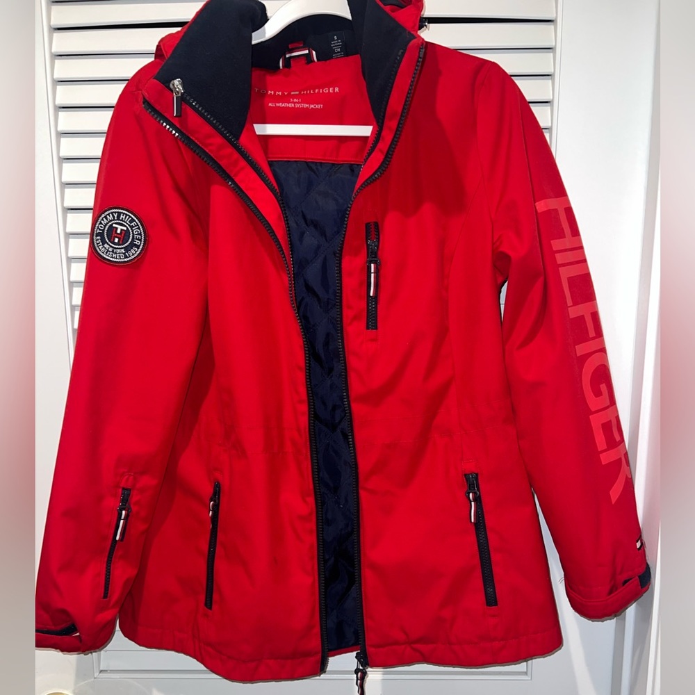 Cherry red Tommy Hilfiger Jacket